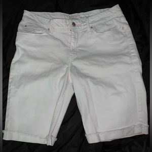 Signature by Levi Strauss & Co. Womens Shorts - White